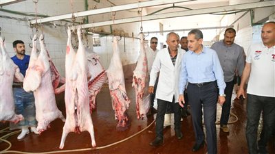 محافظ الغربية يؤكد استعداد المجازر لاستقبال الأضاحي مجانا