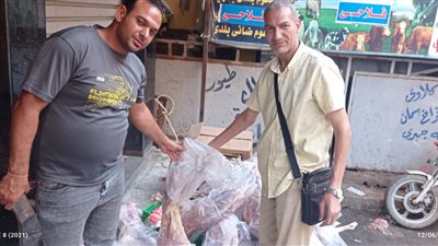 ضبط 34 ذبيحة ضاني وماعز بدون أختام بالبحيرة