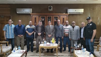 محافظ شمال سيناء يستقبل وفدا من السفارة الفلسطينية والجمعيات الخيرية الأردنية