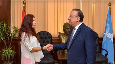محافظ الإسكندرية يستقبل قنصل فرنسا لبحث سبل تعزيز التعاون