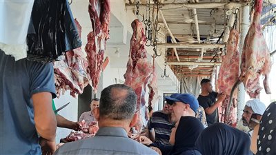 إصابة خطيرة لـ جزار أثناء تقطيع اللحوم في بورسعيد
