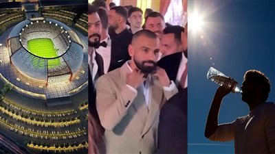 أخبار مصر: صلاح يغني في فرح محمد هاني، ذروة الموجة الحارة، موعد أول مباراة باستاد الأهلي الجديد، حادث مأساوي بالمنيا 