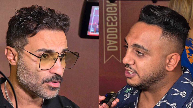 أحمد فهمي وأوس أوس