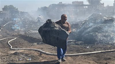 التحقيقات الأولية تكشف سبب حريق البراجيل (فيديو وصور)