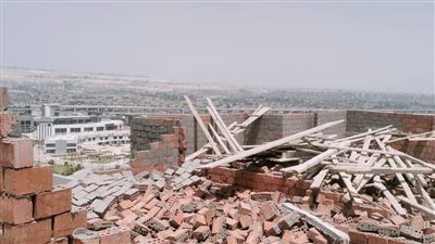  إزالة فورية لعدد من مخالفات البناء بدمياط الجديدة