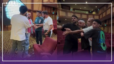 ضرب وشتائم وإصابات بين محمود العسيلي ومؤدي المهرجانات مسلم، والسبب صادم (فيديو)