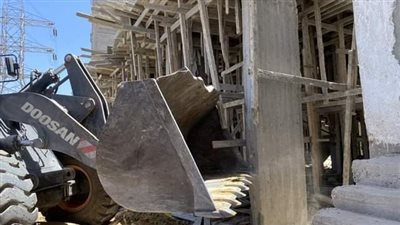 إيقاف وإزالة 19 حالة بناء مخالف في حي شرق الإسكندرية 