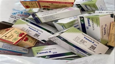 ضبط أدوية مخدرة بقيمة 1.5 مليون جنيه في مخزن غير مرخص بالقليوبية 