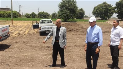 استغلوا إجازة العيد، محافظ القليوبية يتابع التعديات على الأراضي الزراعية