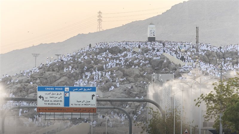 أول حالة ولادة بمشعرعرفات،