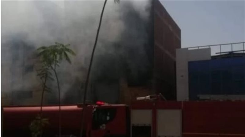 حريق مصنع