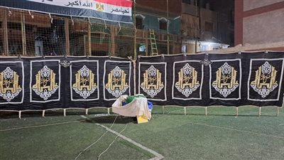 بالفرش ونفخ البلالين، استعدادات ساحات مراكز شباب القليوبية لأداء صلاة عيد الأضحى (صور)