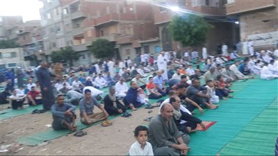 الآلاف يؤدون صلاة عيد الأضحى المبارك في محافظة القليوبية (صور)