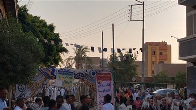 أهالي قنا يؤدون صلاة عيد الأضحى بالحدائق بسبب ارتفاع درجة الحرارة (فيديو)