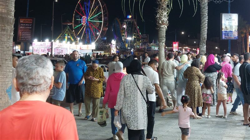 كورنيش مطروح في عيد