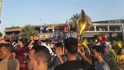 الشوارع كاملة العدد، احتفالات أهالي دمنهور بالبحيرة أول أيام عيد الأضحى (فيديو وصور) 