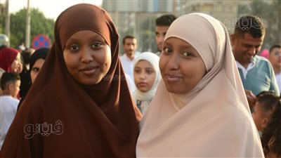 السودانيون والفلسطينيون يخطفون الأنظار في احتفالات عيد الأضحى (صور)