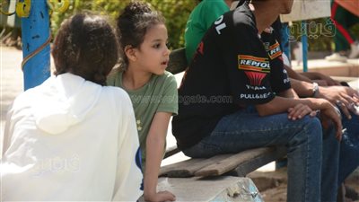 الأطفال يتصدرون المشهد في أول أيام عيد الأضحى بالحديقة اليابانية (صور) 