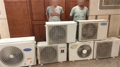 سقوط لصوص بطاريات السيارات والتكييفات والدراجات الهوائية بالقاهرة