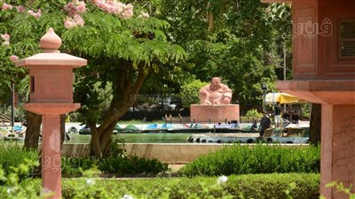 قطعة من آسيا في حلوان، حكاية إنشاء الحديقة اليابانية (صور)