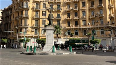 شوارع وسط القاهرة خالية في أول أيام عيد الأضحى (صور)