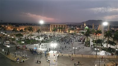 المواطنون يتوافدون على المنتزهات العامة للاحتفال بأول أيام عيد الأضحى (بث مباشر)