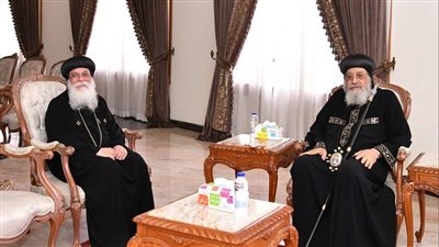 البابا تواضروس يتلقى تقريرا عن الخدمة في إيبارشية 6 أكتوبر