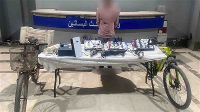 ارتكبوا 9 وقائع، ضبط مسجلين بتهمة سرقة الدراجات بالمقطم والبساتين 