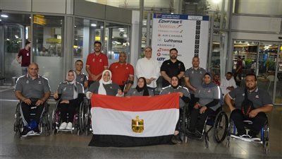 رفع الأثقال، المنتخب البارالمبي يصل جورجيا للمشاركة في بطولة العالم