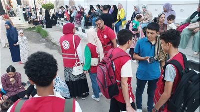 مدير تضامن الدقهلية يتابع غرفة عمليات الهلال الأحمر ونشاط المتطوعين بفعاليات عيد الأضحى 