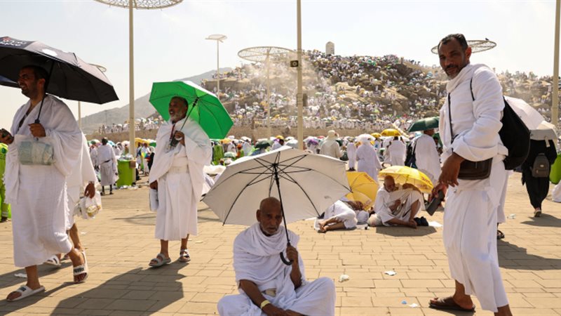 الحجاج على جبل عرفات،