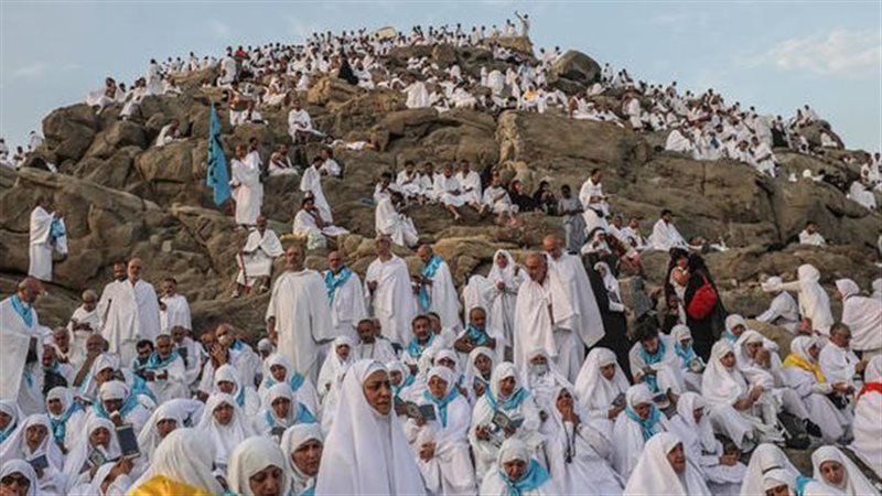 الحجاج على جبل عرفات،