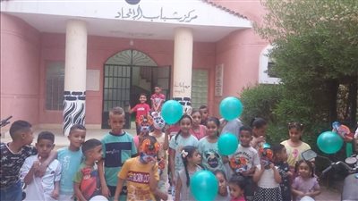إقبال كثيف على مراكز شباب الأقصر ضمن مبادرة العيد أحلى (صور)