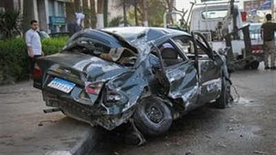 مصرع سائقين في حادث تصادم سيارتين على كورنيش المعادي