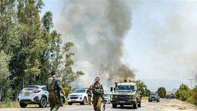 إطلاق 15 صاروخا تجاه مستوطنات الاحتلال