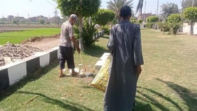 إقبال الأهالي على الحدائق بثالث أيام العيد في الشرقية، وتكثيف حملات النظافة