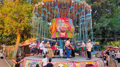 الدراجات والملاهي، أبرز احتفالات المواطنين بعيد الأضحى بالقناطر الخيرية ( صور)