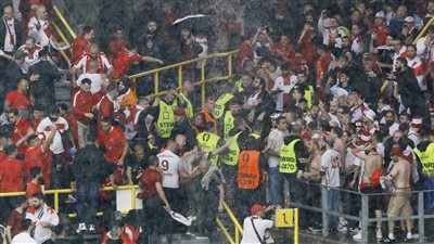 خناقة شوارع بين جماهير تركيا وجورجيا قبل لقاء اليورو (فيديو)