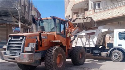 في ثالث أيام العيد، رفع 1200 طن مخلفات وقمامة من شوارع كفر الشيخ