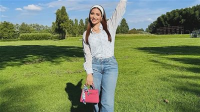 نسرين طافش تستمتع بأجواء الطبيعة في العيد