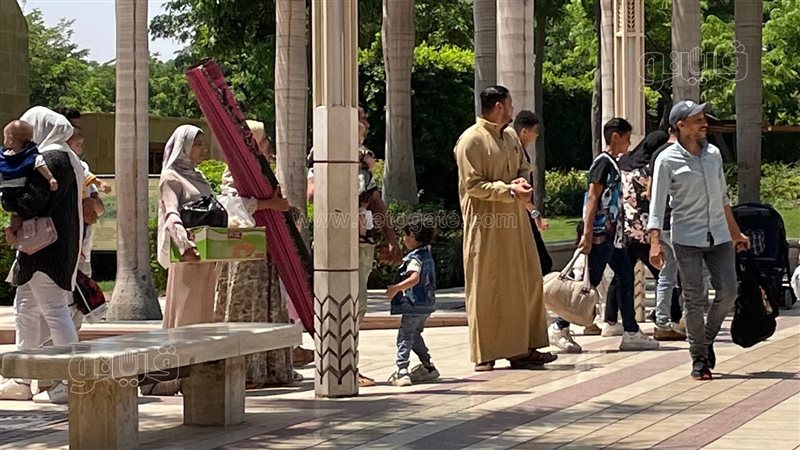 الاقبال على حديقة