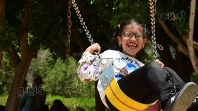 الملاهي تجذب الأطفال في حديقة الأزهر برابع أيام عيد الأضحى (صور)