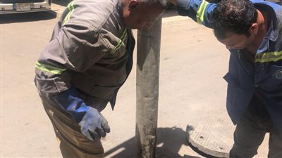 انتظام العمل بصرف الإسكندرية لخدمة المواطنين