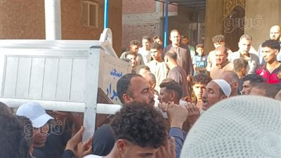 وسط حزن كبير، تشييع جثمان نورهان ناصر مشجعة الأهلي بالمنوفية (صور)
