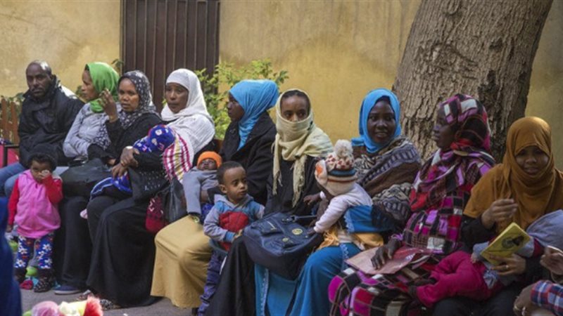 اللاجئين السودانيين