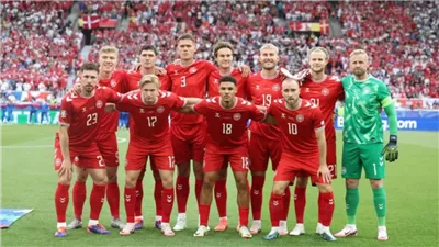 يورو 2024، مورتين هجولماند يحرز هدف التعادل لمنتخب الدنمارك في إنجلترا