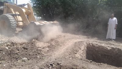 إزالة 27 حالة تعدٍ على الأراضى الزراعية بالأقصر