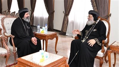 البابا تواضروس يتلقى تقريرا عن الخدمة في إيبارشية المحلة الكبرى