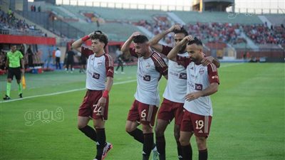 شاهد احتفال أفشة بعد هدفه فى مرمى الداخلية بالدوري