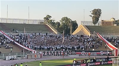 في السوبر مستنيك، جماهير الزمالك توجه رسالة للأهلي خلال مباراة فاركو (فيديو)